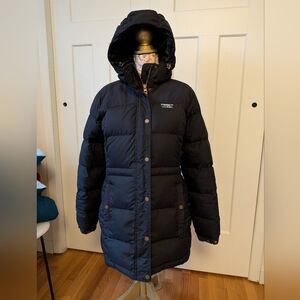 L.L. Bean Women's Mountain Classic Down Parka Size S Black